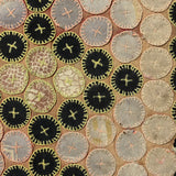 Late 19th/Very Early 20th Century Pennsylvania Folk Art Penny Rug