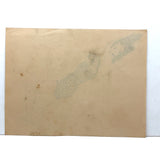 Stars on Spiderwebs, Great WW2 Era Ink Drawn Pin-Up with Stars Signed Stanton Mick