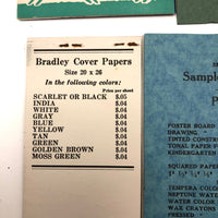 Fantastic 1938 Milton Bradley Salesman Sample Folio with Catalog