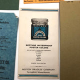 Fantastic 1938 Milton Bradley Salesman Sample Folio with Catalog