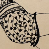 Stars on Spiderwebs, Great WW2 Era Ink Drawn Pin-Up with Stars Signed Stanton Mick