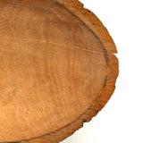Many Mouthed 19th Century Treen Fish Shaped Snuff Box with Finely Incised Decoration and Hinged Belly