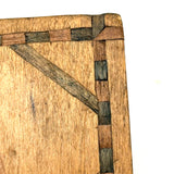 SOLD 19th Century Book Shaped Spruce Gum Box with wonderful Inlays and Chip Carving (No Slide)