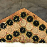 Late 19th/Very Early 20th Century Pennsylvania Folk Art Penny Rug