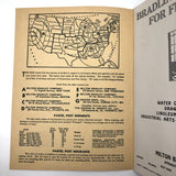 Fantastic 1938 Milton Bradley Salesman Sample Folio with Catalog