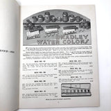 Fantastic 1938 Milton Bradley Salesman Sample Folio with Catalog