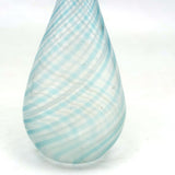 Light as a Feather Small Hand-blown, Presumed Murano Latticino Glass Vessel