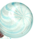 Light as a Feather Small Hand-blown, Presumed Murano Latticino Glass Vessel