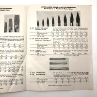 Fantastic 1938 Milton Bradley Salesman Sample Folio with Catalog