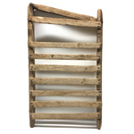 Lyrical, Beautifully Weathered Antique Make Do Drying Rack