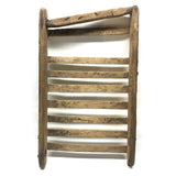 Lyrical, Beautifully Weathered Antique Make Do Drying Rack
