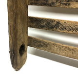 Lyrical, Beautifully Weathered Antique Make Do Drying Rack