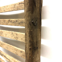 Lyrical, Beautifully Weathered Antique Make Do Drying Rack