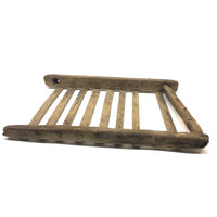 Lyrical, Beautifully Weathered Antique Make Do Drying Rack