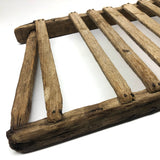 Lyrical, Beautifully Weathered Antique Make Do Drying Rack