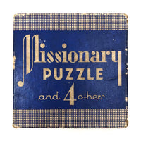 Great Graphics: US Embossing Co "Missionary Puzzle" c. 1930s