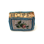 HOPE, Amazing 1839 Hand-beaded-on-Every-Surface Folk Art Needle Book + Pin Keep