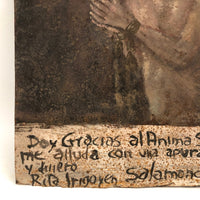 1903 Soulful Anima Sola Ex Voto Retablo