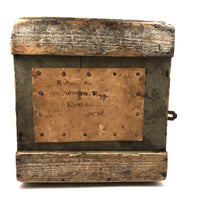 William Fogg's Character-full Antique EGGS Shipping Crate, Bethlehem, NH