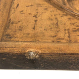 Sweet Folk Art Relief Carving of Bird on Flowering Branch