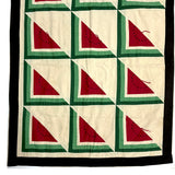 Super Graphic and Smart Flour Sack Watermelon Pattern Small Quilt