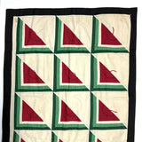 Super Graphic and Smart Flour Sack Watermelon Pattern Small Quilt