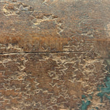 Ultra Solid 19th Century Eight Sided Stool in Original Green Paint