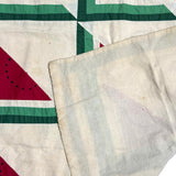 Super Graphic and Smart Flour Sack Watermelon Pattern Small Quilt