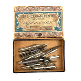 Lovely Box of Spencerian Falcon Pen Nibs, Spencerian Pen Co., NY, Late 19th Century