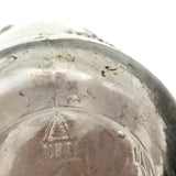 Empire State Mineral Waters, Late 19th C. Glass Bottle Impressed with Albany Capital Building