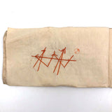 Charming 19th C. Japanese School Child's Semamori Embroidery Practice Booklet