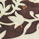 Intricate 19th Century Scherenschnitte Paper Cut with Birds and Flowers and Handwriting