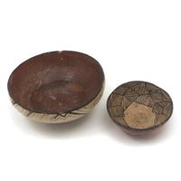 Pattern and More Pattern: Pair of Vintage Shipibo Bowls