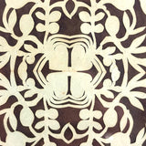 Intricate 19th Century Scherenschnitte Paper Cut with Birds and Flowers and Handwriting