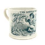 The Little Plunderer, Early 19th C. Staffordshire Child's Mug