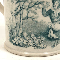 The Little Plunderer, Early 19th C. Staffordshire Child's Mug