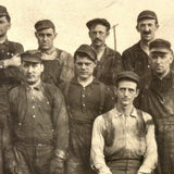 Railroad Workers, Beautiful Antique RPPC