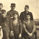 Railroad Workers, Beautiful Antique RPPC
