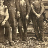 Railroad Workers, Beautiful Antique RPPC