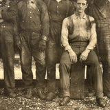 Railroad Workers, Beautiful Antique RPPC