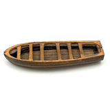 Very Sweet Old Handmade Wooden Model Dinghy
