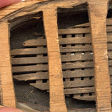 Very Sweet Old Handmade Wooden Model Dinghy