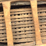 Very Sweet Old Handmade Wooden Model Dinghy
