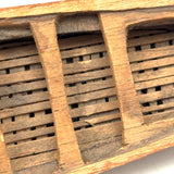 Very Sweet Old Handmade Wooden Model Dinghy