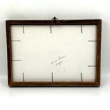 Charming and Naively Sophisticated Early-Mid 19th Century Fantasy Architecture Watercolor in Period Frame