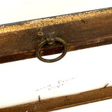 Charming and Naively Sophisticated Early-Mid 19th Century Fantasy Architecture Watercolor in Period Frame