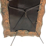 SOLD The Young Archeress! Wonderful 19th c. Tintype in Rare Standing Tintype Frame