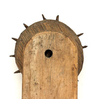 Wonderful Old Homemade Mast Scoring Tool from Maine