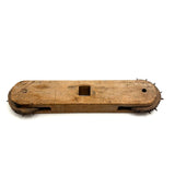 Wonderful Old Homemade Mast Scoring Tool from Maine