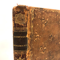 L'Odyssee d'Homere, 1785, French Secret Compartment Book Box with Gorgeous Marbled Paper